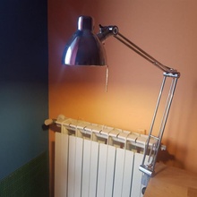 vis antifoni Ikea bureau lampe adaptateur 3d print model - Mito3D