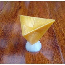 string tetrahedron art math openscad customizer 3d print model - Mito3D