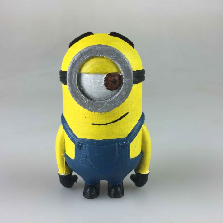 minion film stuart fan art dessin animé enfants jaune minions gru bob banane kevin specialfriends 3D print model - Mito3D