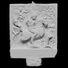 Trakyalı adak bas Rahatlama taramak Tanrı tanrıça Yunan mitoloji heykel taş mermer at din 3dprint 3dscan miras kültürel oyulmuş 3d print model - Mito3D