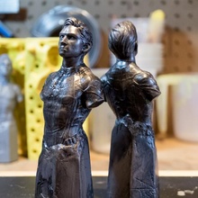 uomo Ragno smascherato fallimento figura figurina eroe meraviglia statua dc ragno eroico 3d print model - Mito3D