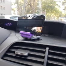 smartphone coche vehiculo estante soporte móvil teléfono apoyo GPS 3d print model - Mito3D