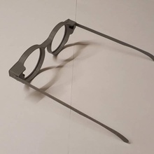 glasses frames bendable arms - fashion & accessories glass eyewear 3d print model - Mito3D