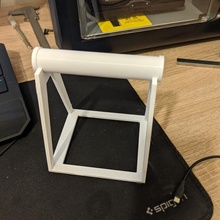 filament spool holder monoprice voxel 3d print model - Mito3D