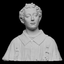 san lorenzo portrait jacopo portugal scan bust sculpture plaster saint terracotta cardinal donatello san-lorenzo openglam artec-eva smk-open laurence jacopo-of-portugal settignano 3d print model - Mito3D