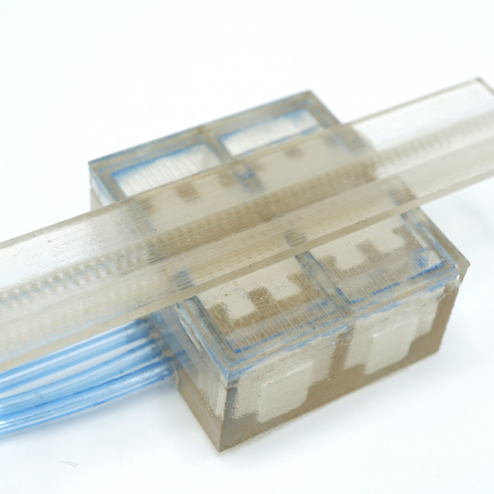 32 pneumatisch linear Stepper Motor Garten 3D print model - Mito3D