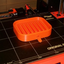 soap dish & garden 3dprinted abs pla 3dprinting supportfree soapdish petg danosoft 3d print model - Mito3D