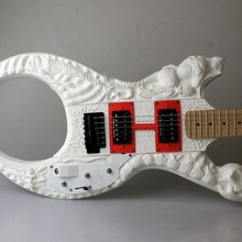 lovecraft concept guitar education creature music product instruments electricguitar 3dprintinstruments guitars awesomeguitars 3d print model - Mito3D