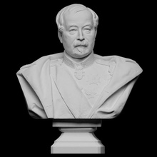 principal johan af Kleen Varredura escultura mármore construção cartunista sueco Museu Nacional jofan kleen diretor Nystrom 3d print model - Mito3D