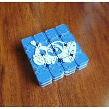 dancing cubes cube game math openscad toy customizer math-art 3d print model - Mito3D