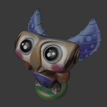 owl contest childhood colorwithxyz 3d print model - Mito3D
