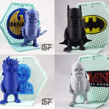 sfondo wexagon esagono scaffali homelander Batman 3dpn 3dmn mini mensola tipo Wekster minidudine 3d print model - Mito3D