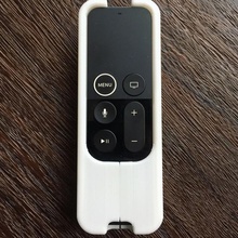 apple tv 4k remote casing strap ergonomic 3d print model - Mito3D
