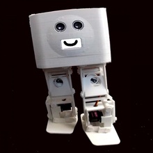 Boris bipède débutants gadgets électronique arduino robot 3d print model - Mito3D