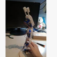 robótico braço 4 DOF robô manipulador 3d print model - Mito3D