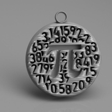matematik küpe kolye okul ders çalışma Noel takı idealab 3d print model - Mito3D