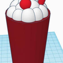 cena accesorios beber comida 50s 3d print model - Mito3D