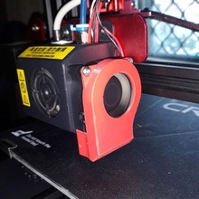 cr-10s pro fan duct cr10spro 3d print model - Mito3D