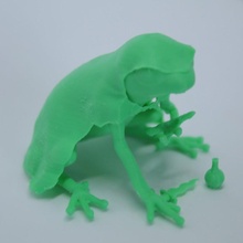rough frog - boardgame animal collection tabletop fantasy miniature dungeon d&d 3d print model - Mito3D