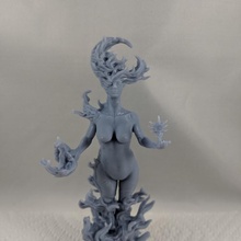 recuperación Tienda Arte fantasía hembra juego azar mini escultura magia ciencia ficción mesa florido 3d print model - Mito3D