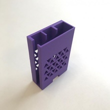 frambuesa pi 4 caso funda raspi raspar 3d print model - Mito3D