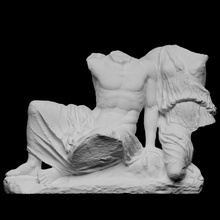 cecrops daughter pandrosos scan athena god greece mythology sculpture hercules athens parthenon father west pediment western hebe artec openglam artec-eva smk-open 3d print model - Mito3D
