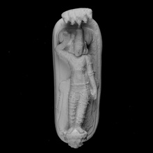 narayana serpiente eternidad museo guimet parís scan 3d print model - Mito3D
