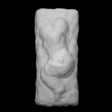 scottfhallsculpture007 taramak okuma Sanat bulut heykel profesör orijinal tarandı eskiz ince mecazi kil örtülü gerçekçilik izlenimcilik gerçekçi varoluşçuluk ciltli bfa amorf mfa Pareidolia 3d print model - Mito3D