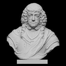 johan ii Kasimir Varredura fracasso figura escultura mármore masculino Polônia artec openglam eva johaniikasimir 3d print model - Mito3D