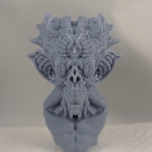 bat monster store bust horror scary teeth character abstract 3d print model - Mito3D