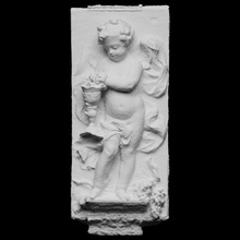 anjo cálice Varredura cristão copo mitologia escultura estátua religião 3dprint cupido 3dscan alívio terracota esboço projeto 3d print model - Mito3D