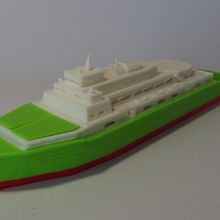 rs3 barco juegos juguetes nave juguete 3d print model - Mito3D