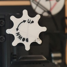 geeetech a20m axis knob printer tool wheel ender zaxis ender3 3d print model - Mito3D