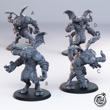 touro demônio loja patrão fantasia Toque dnd fundida alado castnplay 3d print model - Mito3D