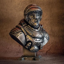 sargento busto Tienda Ciencias soldado ciencia ficción 3 original Eastman 3d print model - Mito3D
