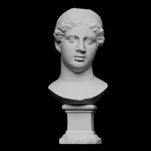 juno scan bust marble sweden nationalmuseum plastercast 3d print model - Mito3D