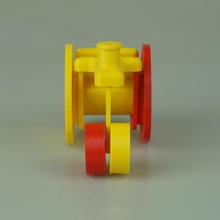 balão carro triângulo rodas brinquedos games modelo brinquedo kid airballon playtimebanner 3d print model - Mito3D