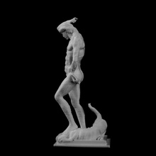 jason seppellire drago louvre parigi scansione 3d print model - Mito3D
