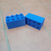 yeniden karıştırılmış Lego tuğla inşaat bina düzenleme 3d print model - Mito3D