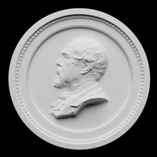 fritz von dardel escanear medallón escultura cómic historietas yeso alivio artec cc0 openglam eva lindberg 3d print model - Mito3D