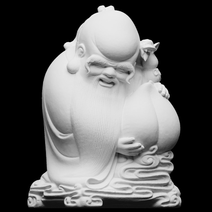 god life scan ancient chinese mythical scantheworldchina 3D print model - Mito3D