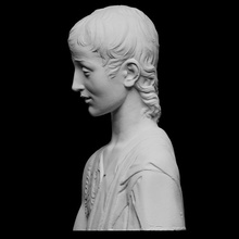 John vaftizci oğlan taramak büst Hıristiyanlık heykel Louvre din genç Artec john the baptist Donatello Openglam artec eva smk open johannes doberen 3d print model - Mito3D