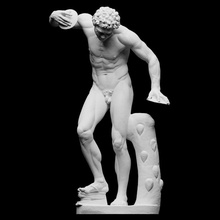 dancing faun scan mythology hellenistic michelangelo satyr dance tail medici uffizi crotala 3d print model - Mito3D