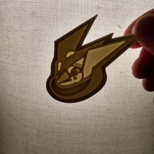 greninja llavero Moda accesorios pokemon litofano rana aplastar 3d print model - Mito3D