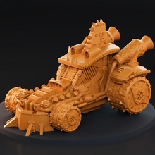 death car tabletop car fantasy motor vehicle warhammer death speed dnd castnplay 3d print model - Mito3D