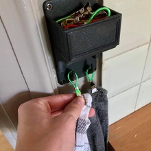 kitchen towel hook holder household 3d print model - Mito3D