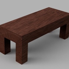 brick compatible table brickcompatible 3d print model - Mito3D