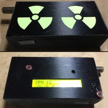 geiger mostrador dosímetro alojamiento impexeris caso funda recinto nuclear radiación metro Muller 3d print model - Mito3D