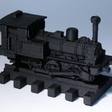 dampflokomotive 1918 Spielzeug Spiele historisch Züge 3d print model - Mito3D