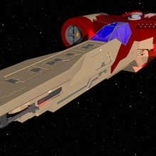tr 20a arc starfighter combattant vaisseau spatial scifi original 3d print model - Mito3D